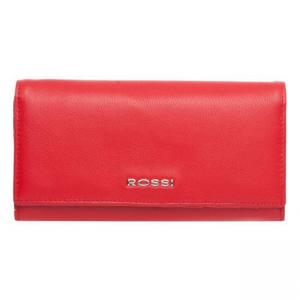 Дамско портмоне Червено -мат- ROSSI