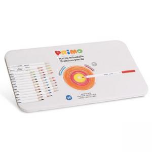 Моливи 36 цв., Minabella, шестоъгълни, Ø 3.8 мм графит, метална кутия