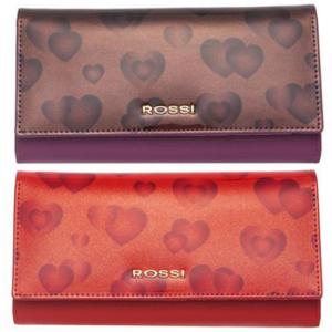 Дамско портмоне със сърца - ROSSI