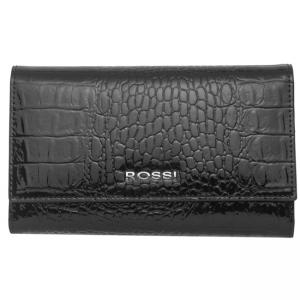 Дамско портмоне цвят Черен  крокодил - ROSSI