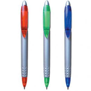 Химикалка - зелена, червена, синя