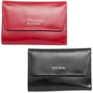 Дамско портмоне с гладка кожа - ROSSI
