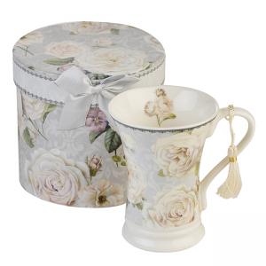 Бяла роза  MUG чай + кутия