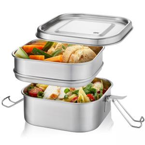 GEFU Стоманена кутия за храна “ENDURE“ - двойна