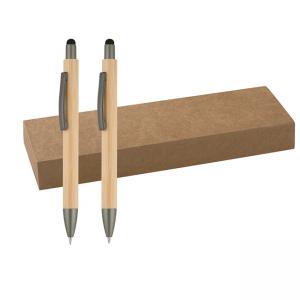 Комплект автоматичен молив и химикалка със стилус