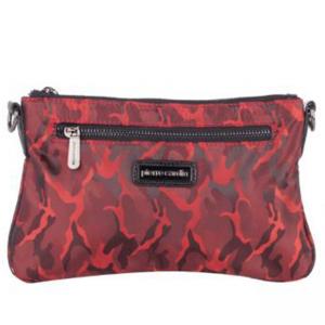 Дамска кокетна червена чанта Pierre Cardin