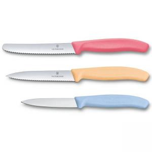 Комплект Victorinox Swiss Classic Trend Colors, три ножа