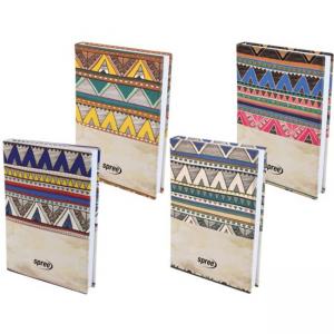 Бележник 14x20 Етно мотиви с лента, 168 л.