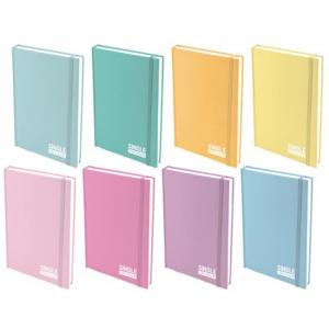 Бележник 14х20 офсет с ластик, Single Colour Pastel, 168 л.