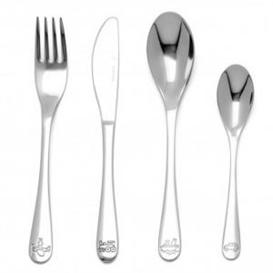 ZILVERSTAD Комплект стоманени детски прибори за хранене “Miffy“ - 4 части