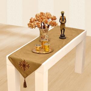 Покривка за маса в кафяво