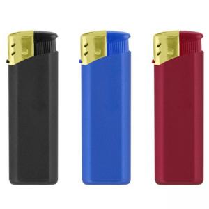 Пластмасова запалка със златни елементи