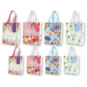 Торбичка подаръчна 26x12x32 см, картон 210 г/м2, Flower