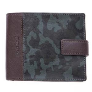Мъжки портфейл SILVER FLAME - колекция Камуфлаж Зелен