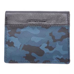 Мъжки портфейл SILVER FLAME - колекция Камуфлаж Син