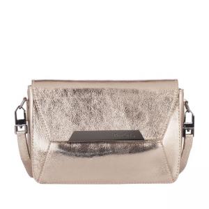 Малка кокетна златна чанта Dollaro - Pierre Cardin