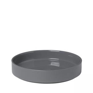 BLOMUS Дълбока чиния PILAR, Ø20 см - цвят сив (Pewter)