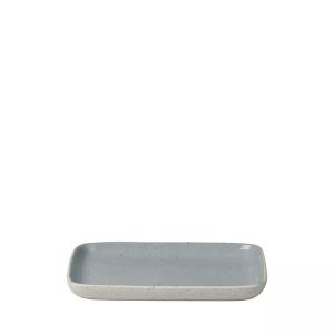 BLOMUS Правоъгълна чиния SABLO, M размер - цвят сив (Stone)