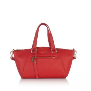 Дамска малка елегантна чанта в червено - ROSSI