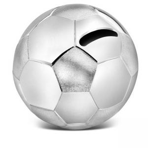 ZILVERSTAD Детска касичка  “Футболна топка“ - цвят сребро
