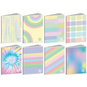 Тетрадка A4 UV One Color Pastel Plus шита, 40+2 л.ред