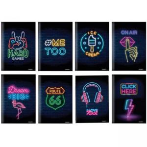 Тетрадка А4 100 г/м2 част.UV Imperdibili Neon, 36+2 л.ред
