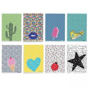 Тетрадка А4 100 г/м2 част.UV Imperdibili Pattern, 36+2 л.ред