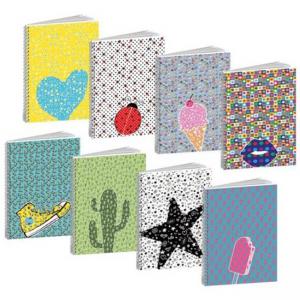 Тетрадка спирала А4 80 г/м2 Imperdibili Pattern, 60 л.ред