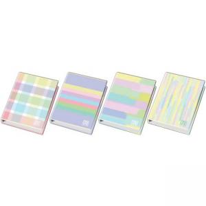 Класьор 4 ринга One Color Pastel Plus, А4, картон гланц 35 мм