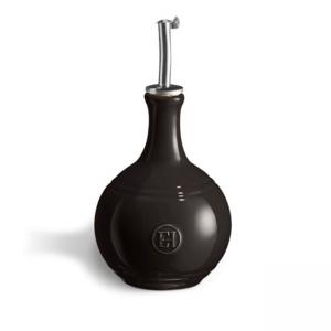 EMILE HENRY Керамична бутилка за оцет с дозатор VINEGAR CRUET - цвят черен