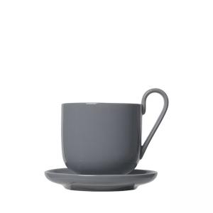 BLOMUS Комплект от 2 бр. чаши за кафе - RO - цвят графит (Sharkskin)