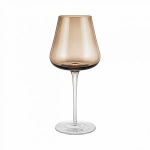 Комплект от 2 бр чаши за вино BELO, 400 мл - цвят опушено кафяво (Coffee)