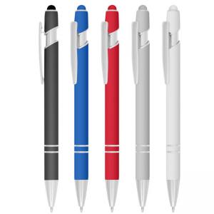 Метална химикалка със стилус за екрани