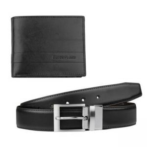 Комплект от портфейл и колан SILVER FLAME - 100 см