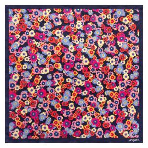 Копринен шал Chiara Navy