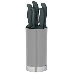 KELA Комплект от 5 бр. ножове със сив блок “Acida“
