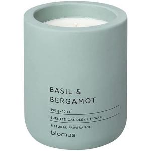 BLOMUS Ароматна свещ FRAGA размер L - аромат Basil & Bergamot - цвят Pine Gray