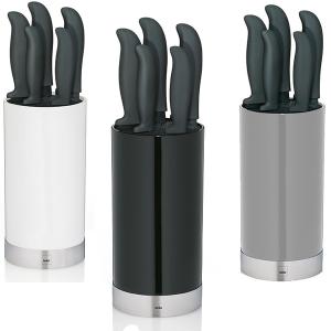 KELA Комплект от 5 бр. ножове с цветен блок “Acida“