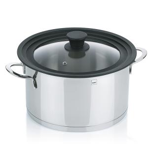 KELA Универсален стъклен капак със силиконов кант “Concetta“ - Ø 16/18/20 см.