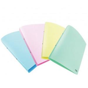 Папка с 2 ринга PP, 35 мм, Pastel, A4, 700 µ