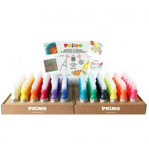 Дисплей темперни бои бутилка, 12 цв.x12х50 мл, 31.5х30.5х60