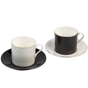 Комплект 2 чаши + 2 чинийки