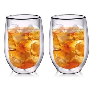 FAUBOURG Сет от 2 бр. двустенни стъклени чаши “LYON“ - 330 мл.