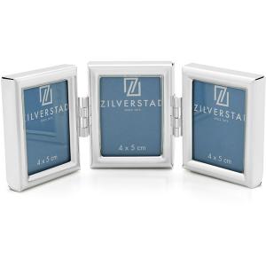 ZILVERSTAD Тройна рамка за снимки със сребърно покритие “Mini“ - 4х5 см.