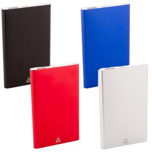 Преносима батерия 4000 mAh рециклиран алуминий