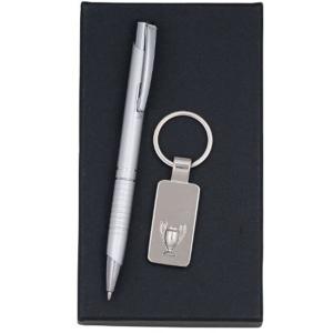 Комплект химикалка и ключодържател в кутия