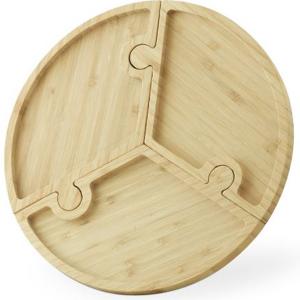 Пъзел - бамбуково плато за разядки