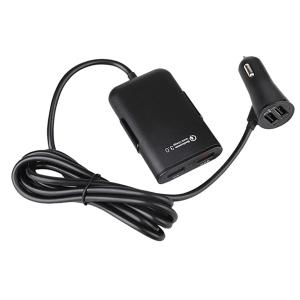 USB зарядно за кола - предна и задна седалка USB зарядно за кола - предна и задна седалка