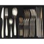 HERDMAR Прибори за хранене “LIZZ“- 24 части - черен мат