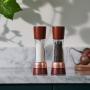 COLE & MASON Комплект мелнички за сол и пипер “DERWENT CHESTNUT ROSE GOLD“ - 19 см - с механизъм за прецизност